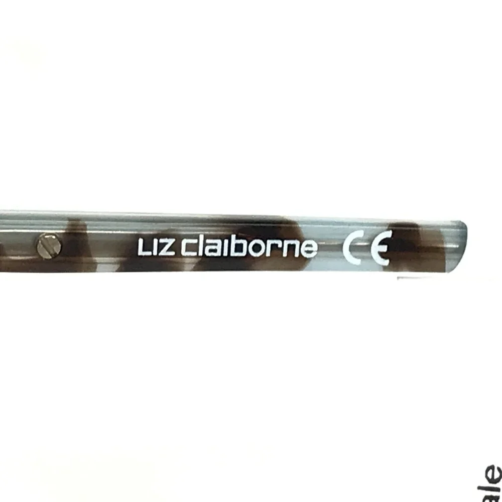 Liz Claiborne Eyeglasses Frames L657 E1N Clear Blue Brown Tortoise 52-16-135
